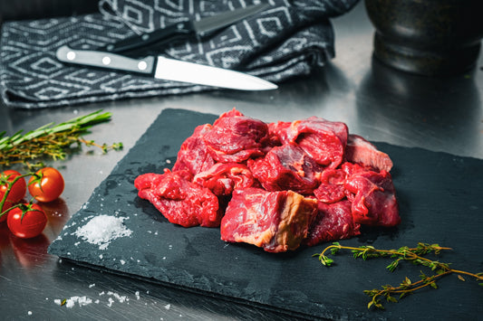 Black Angus Chuck Stewing / Pie Cubes