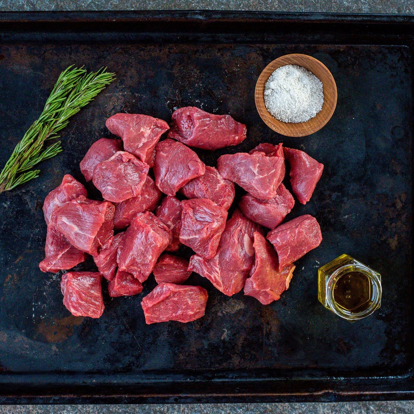 Black Angus Chuck Stewing / Pie Cubes